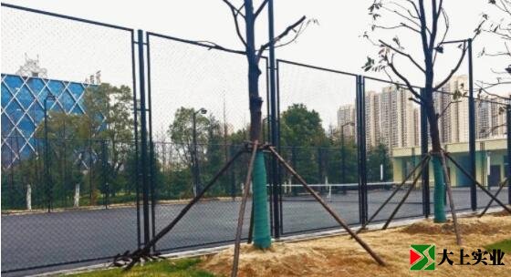 烽勝公園西側(cè)唯一的體育場地，室外網(wǎng)球場